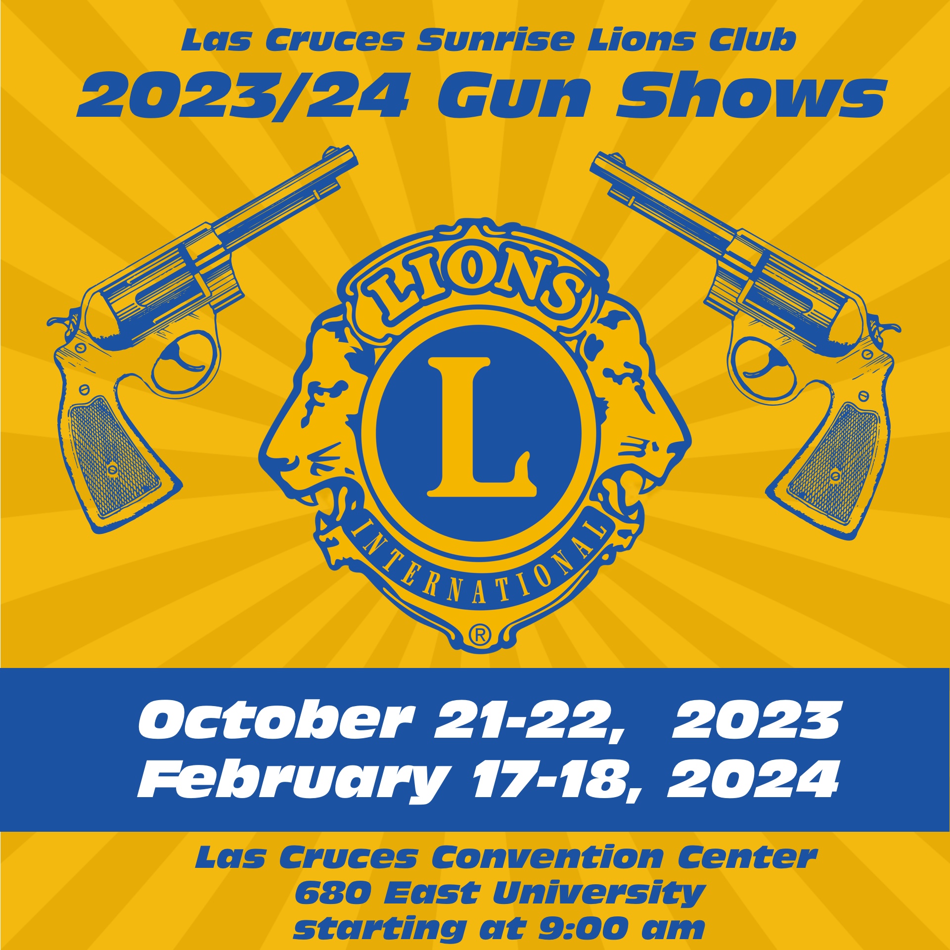 Las Cruces Convention Center Gun Show