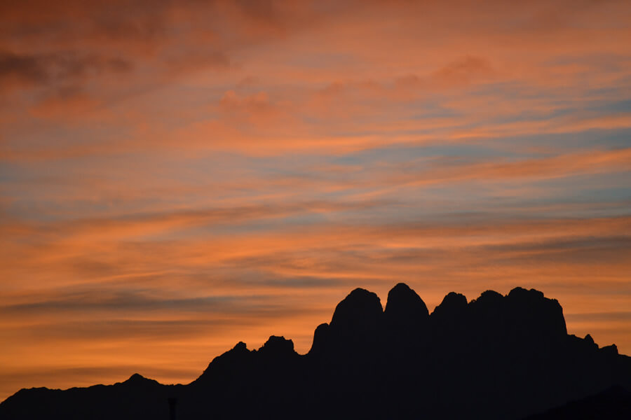 Surise over Las Cruces